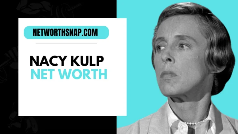 Nancy Kulp Net Worth