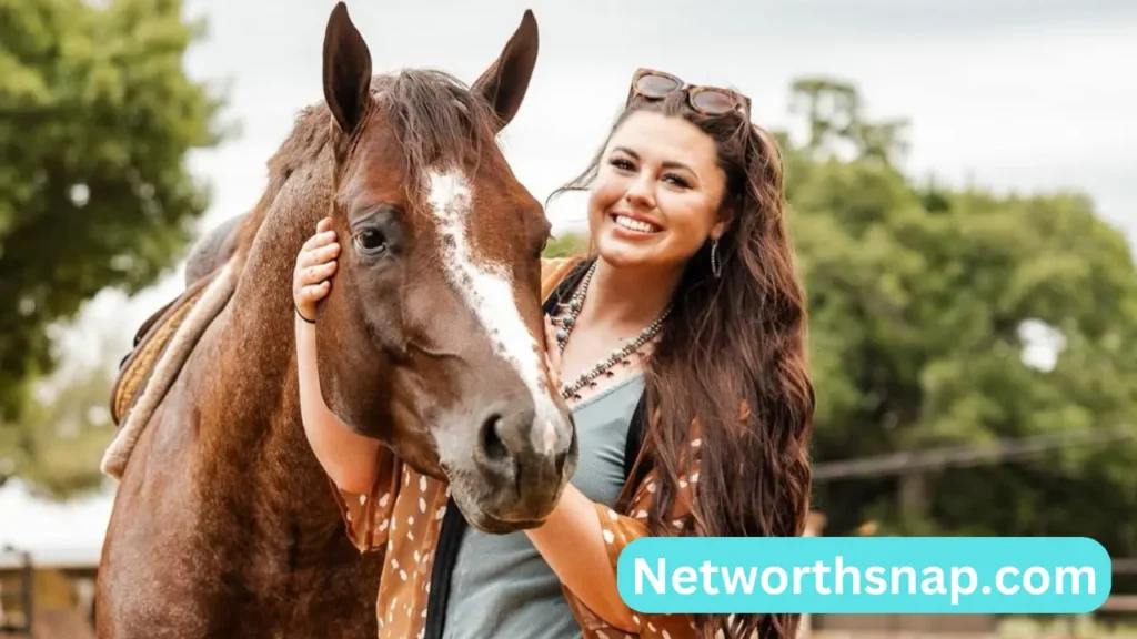 Katie Van Slyke At her  Horse Farm